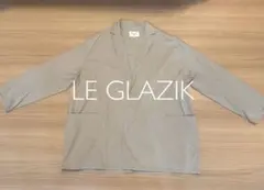【LE GLAZIK】スプリングコート アイボリー サイズ36（Mサイズ相当）