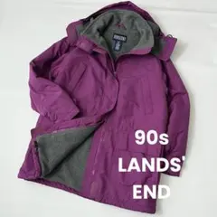 90s LANDS' END ランズエンド ストームコート マウンテンパーカー