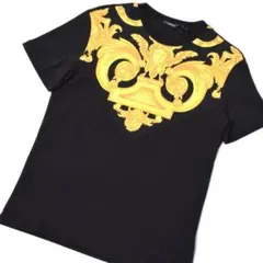 未使用 VERSACE ヴェルサーチ バロック メデューサ Tシャツ L 黒のサムネイル