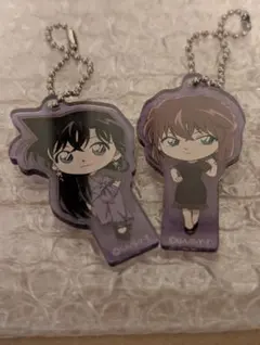 コナン カフェ ランダム アクリルキーホルダー (毛利蘭＆灰原哀)