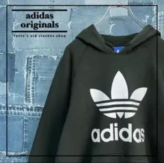 アディダスオリジナルス【パーカー/フーディ/プルオーバー】ビッグトレフォイルロゴ