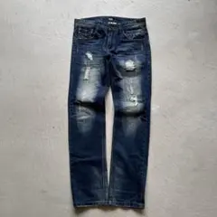 パンツ 00s dolce&gabbana layered damage denim 00s dolce&gabbana layered denim pants - メルカリ