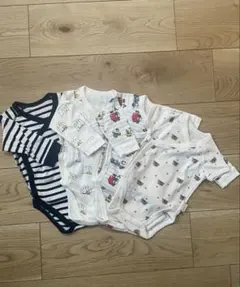 ユニクロ　ロンパース4枚セット