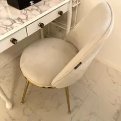 Altrobene ダイニングチェアゴールド脚　椅子