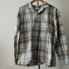 【未使用】チェック Mサイズ ネルシャツ