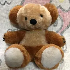 昭和レトロ　ヴィンテージ　ユニチカ　創美社トイ　クマ　ぬいぐるみ　中古品