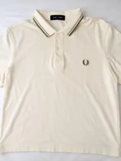 FRED PERRY ポロシャツ ホワイト XL
