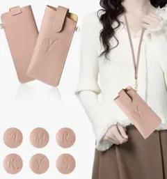 【イニシャルY】メガネケース レディース 眼鏡ケース メガネ収納袋