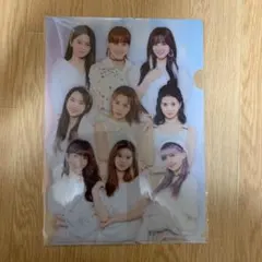 NiziU 4点セット クリアファイル2枚、シーグリステッカー、通常盤CD