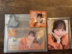 CUTIE STREET 川本笑瑠　クリアポーチ　トレカ　きゅーすと