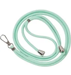 ミント色 スマホショルダーストラップ