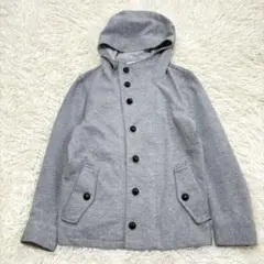 8497 ザショップTK フード付きジャケット メンズS ライトアウター グレー