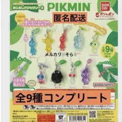 ⭐︎ピクミン⭐︎ めじるしアクセサリー2 全9種　コンプリート　ガチャ　バンダイ