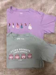 ユニクロ　Tシャツ 2枚セット 120