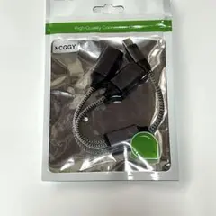 usb a to usb c 2又ケーブル otgケーブル type-c