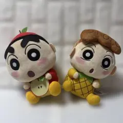 クレヨンしんちゃん　もふぐっとぬいぐるみ〜もりもりフルーツ！だゾ〜 2体セット