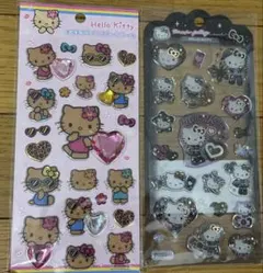 正規品　2枚セット　ドロップジェリーシール　キラキララインストーンシール