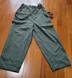 niko and…　洗える2WAYサスペンダー付きゆるテーパードパンツ