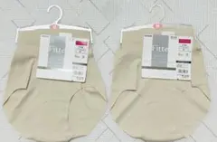 Mサイズ GUNZE Fitte ショーツ ホワイトベージュ下着のサムネイル