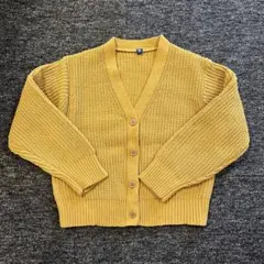 ユニクロ ウォッシャブルニットカーディガン　120　UNIQLO　学校　制服
