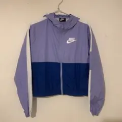 NIKE ナイキ　ウィンドブレーカー　ランニングウェア　パープル&ブルー S