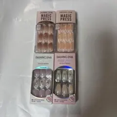 DASHING DIVA MAGIC PRESS ネイルチップ 4点セット
