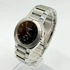 稼働品 TISSOT ティソ 腕時計 スモセコ 黒文字盤 G470/570のサムネイル