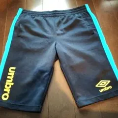 ❤150cm ハーフパンツ 半ズボン umbro ネイビー