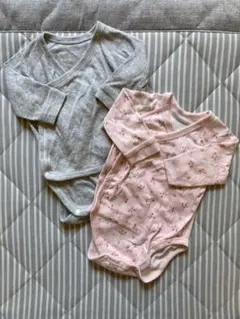 ☆美品☆UNIQLO ユニクロ　大活躍間違いなし♪ベビー長袖肌着60㎝2枚セット