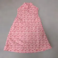 ノースリーブワンピース 中綿入り 120