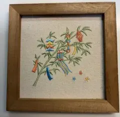 サリュ 七夕刺繍パネルのサムネイル