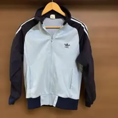 小柄　女性　古着　レア　adidas ヴィンテージ　トレフォイル ジャケットのサムネイル