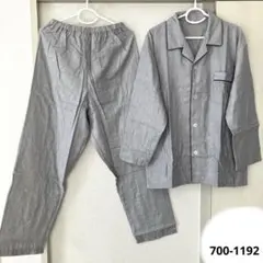美品　上下セット　部屋着　グレー　L