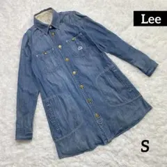 Lee デニムシャツ　ロング　ワンピース　　レディース　カジュアル　可愛い