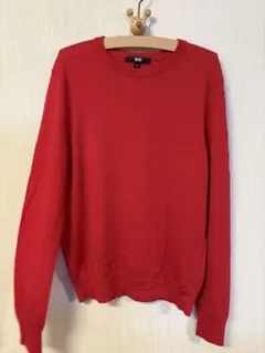 UNIQLO エクストラファインメリノクルーネックセーター　長袖　Lサイズ