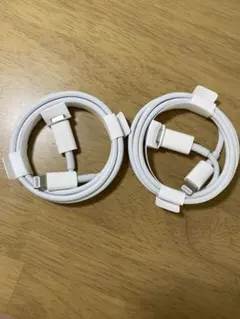 新品 Apple純正品　USB タイプC to ライトニングケーブル 正規品2点