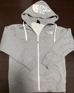 THE NORTH FACE グレー ジップアップパーカー