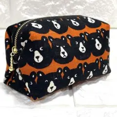 No.225 ハンドメイド キャラメルポーチ