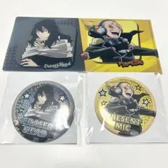 ヴィジランテ ラウンドワン 缶バッジ クリアケース 相澤消太 プレゼントマイク