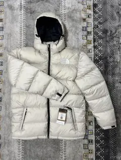 THE NORTH FAC E ベージュ ダウンジャケット XXL