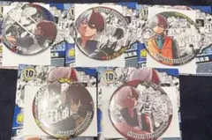 ヒロアカ 原作 コレクション缶バッジ 轟焦凍 5点セット