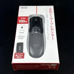 ELECOM　エレコム　赤色レーザープレゼンター　ELP-R02BK