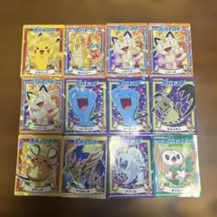 丸美屋　ポケモン カレーシール 12枚セット