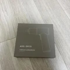 신제품 AND DECO 전동 스크루드라이버 화이트