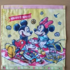 ディズニー ミッキーマウス ミニーマウス ハンカチ タオル