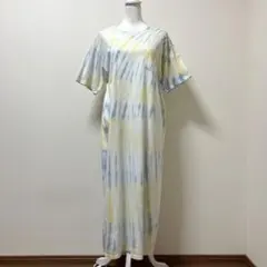 日本製　Good On グッドオン　タイダイ　ロング　ワンピース　夏　ナチュラルのサムネイル