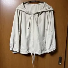 ハニーズ　七分袖フード付きブルゾン