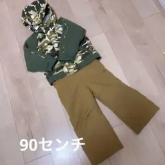 【nima 子供用 スノーボードウェア 迷彩 90】