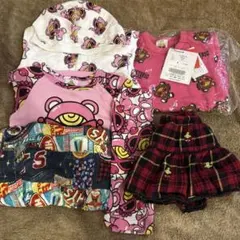 ヒスミニ テディ　パッチワーク　刺繍ミニ