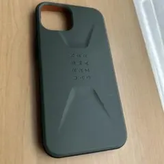 UAG iPhone13 用ケース オリーブグリーン/オレンジ　耐衝撃